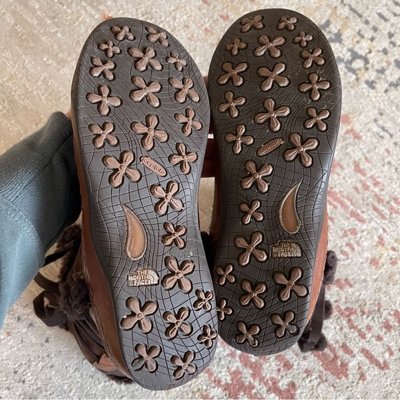 The North Face Abby II Brown Suede WP Insulated Winter Snow Boots Women’s - Picture 8 of 11